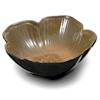 Pfaltzgraff Painted Poppies Gold Floral Fruit Bowl