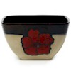 Pfaltzgraff Painted Poppies Square Soup/Cereal Bowl