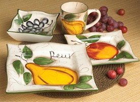 Pfaltzgraff Parisian Fruit