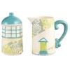 Pfaltzgraff Seaside Stacking Lighthouse Sugar and Creamer Set