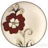 Pfaltzgraff Tahoe Floral Red Accent Plate