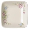 Pfaltzgraff Tea Rose Square Tapas Plate