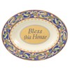 Pfaltzgraff Villa della Luna Bless This House Platter