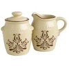 Pfaltzgraff Village Mini Crock Sugar and Creamer Set
