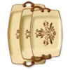Pfaltzgraff Village Rimmed Platter Set