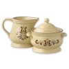 Pfaltzgraff Village Sugar and Creamer Set