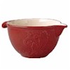 Pfaltzgraff Weir in Your Kitchen Cayenne Medium Bowl with Pour Spout