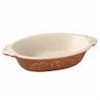 Pfaltzgraff Weir in Your Kitchen Ginger Small Oval Baker