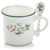 Pfaltzgraff Winterberry Cocoa Mug with Spoon