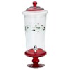 Pfaltzgraff Winterberry Etched & Handpainted Beverage Jar
