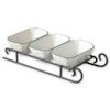 Pfaltzgraff Winterberry Tidbit Bowl Set with Rack