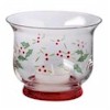 Pfaltzgraff Winterberry Etched & Handpainted  Votive