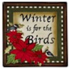 Pfaltzgraff Woodland Winter is for the Birds Trivet