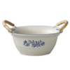 Pfaltzgraff Yorktowne Oval Basket With Wicker Handle