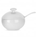 Portmeirion Ambiance Pearl Covered Sugar/Conserve Pot with Spoon