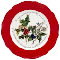 Portmeirion The Holly & The Ivy Red Border Charger