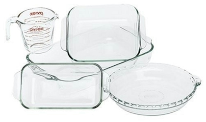 Clear Bakeware by Pyrex