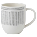 Royal Doulton Charcoal Grey Lines Mug