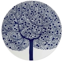 Royal Doulton Fable Accent Blue Tree Plate