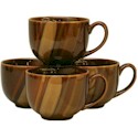 Sango Avanti Brown Jumbo Mug