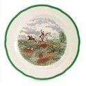 Spode The Hunt Drawing the Dingle Dinner Plate