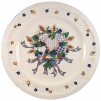 Tabletops Unlimited Blueberry Hearts