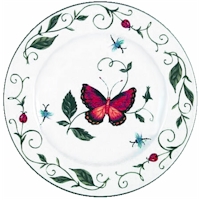 Tabletops Unlimited Butterfly