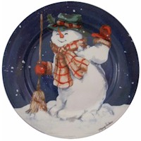 Jolly Snowmen by Thomson Pottery