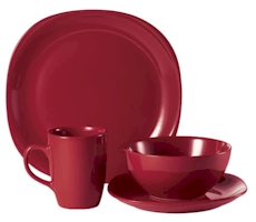 Thomson Pottery Quadro Red
