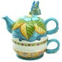 Tracy Porter Azure Tea-For-One Set