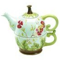 Tracy Porter Vanilla Tea-For-One Set