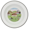 Villeroy & Boch Design Naif Rim Cereal Bowl #2 People with Wheel