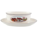 Villeroy & Boch Design Naif Gravy Boat & Stand