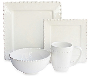 Bianca Bead Square by American Atelier