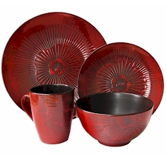 Laurette Round Red by American Atelier