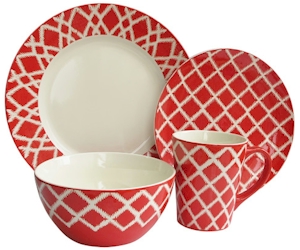 Plaid Red by American Atelier