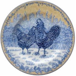 Rooster Toile by American Atelier