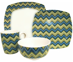 Zigzag Blue by American Atelier