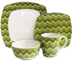 Zigzag Green by American Atelier