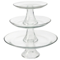 Anchor Hocking Annapolis Tiered Platter Set