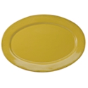 Anchor Hocking Citrus Avocado Green Oval Serving Platter