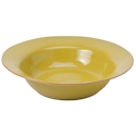 Anchor Hocking Citrus Avocado Green Rim Serving Bowl