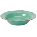 Anchor Hocking Citrus Turquoise Rim Soup Bowl