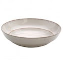 Anchor Hocking Honeycomb Cream Shallow Soup Bowl