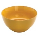 Anchor Hocking Honeycomb Honey Gold Deep Serving Bowl