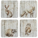 Certified International A Woodland Walk Dessert Plate