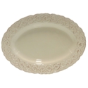 Certified International Adeline Ivory Oval Platter
