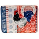 Certified International Americana Rooster Rectangular Platter