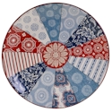 Certified International Americana Rooster Round Platter