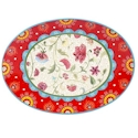 Certified International Anabelle Oval Platter